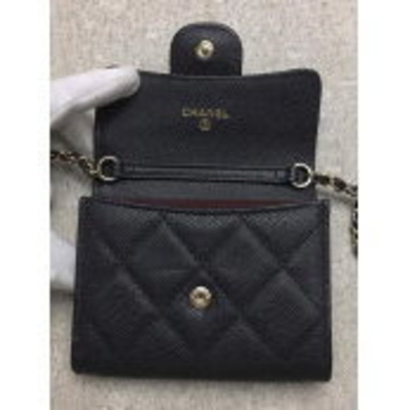 Chanel Leather Matelasse Chain Wallet - Picture 4 of 5